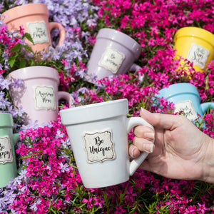 Flower Pot Mugs