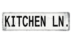Oak Patch Gifts Vintage Kitchen: Kitchen Lane Sign