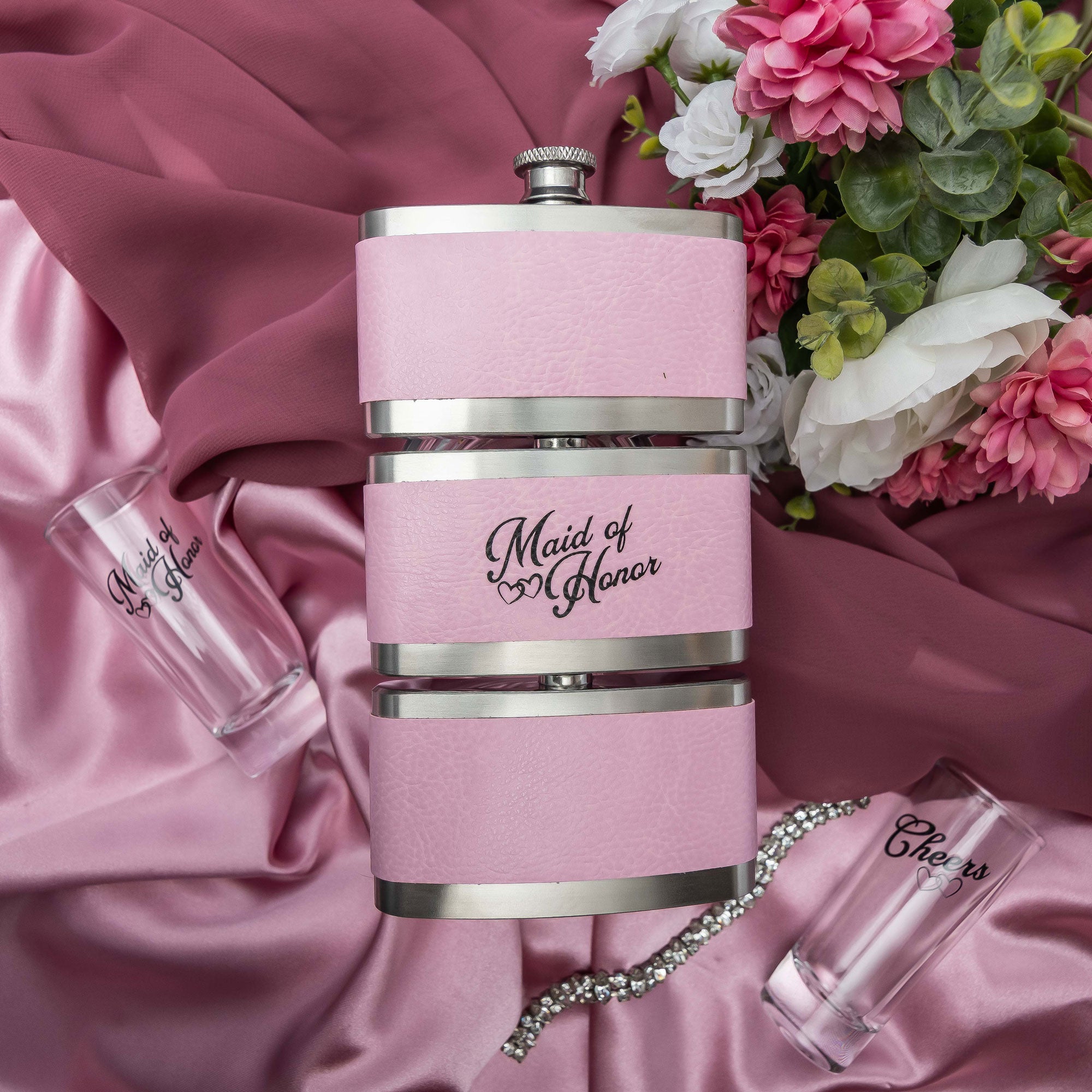 Wedding Flask - Maid of Honor