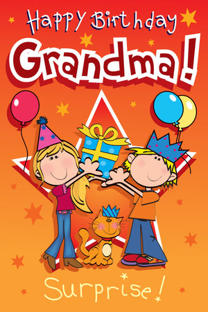 Singing Card- Happy Birthday Grandma