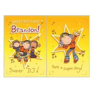 Singing Card- Brandon