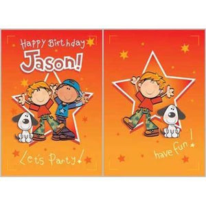 Singing Card- Jason
